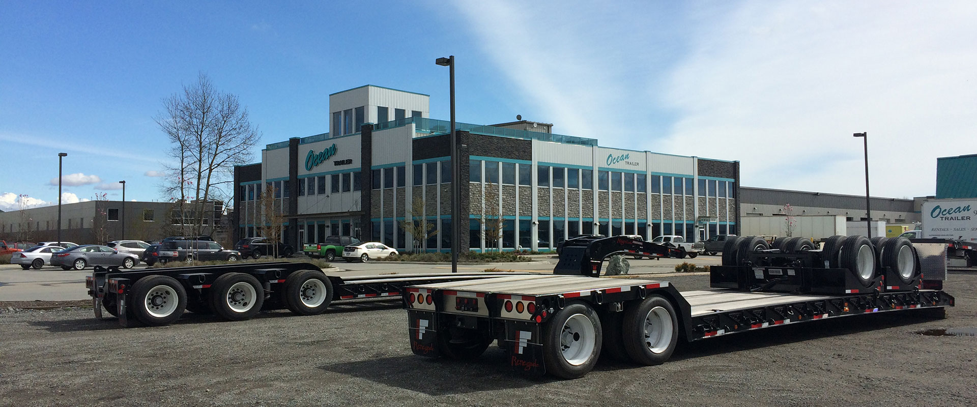 Trailer Rental Vancouver, Burnaby, Surrey dryvans, flatbeds chassis